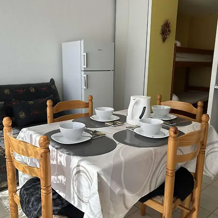 Apartment Centre-ville, Proche - Appt 2p Cabine, 4 Pers Avec Parking Prive, - Fr-1-250-114